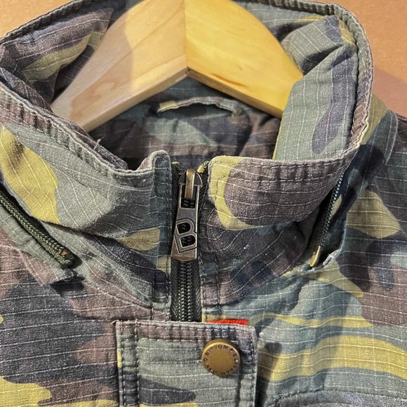 Buffalo David Bitton Women's Winter Camo Jacket Size XS Removable hood USED - Picture 5 of 14